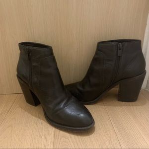 Loeffler Randall Black Heeled Booties, 38
